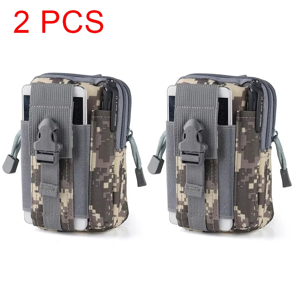 Tactical Leg Bag Fanny Pack Men Camouflage Riding Locomotive Multifunctional Belt Leggings Bag Hanging Waist Bag Packs Pochete